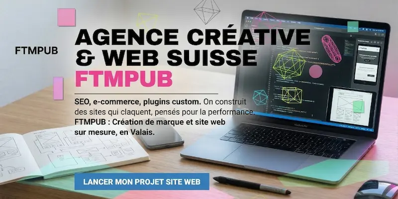 Agence créative web Suisse — FTMPUB Valais