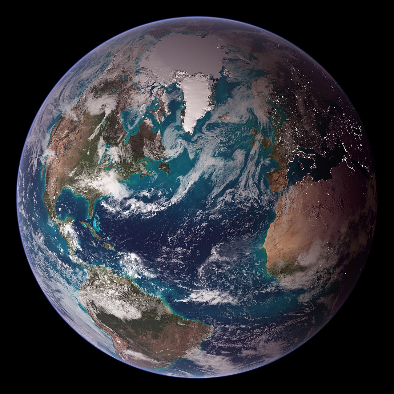 Blue Marble Earth — Les ceintures vertes qui respirent pour Washington