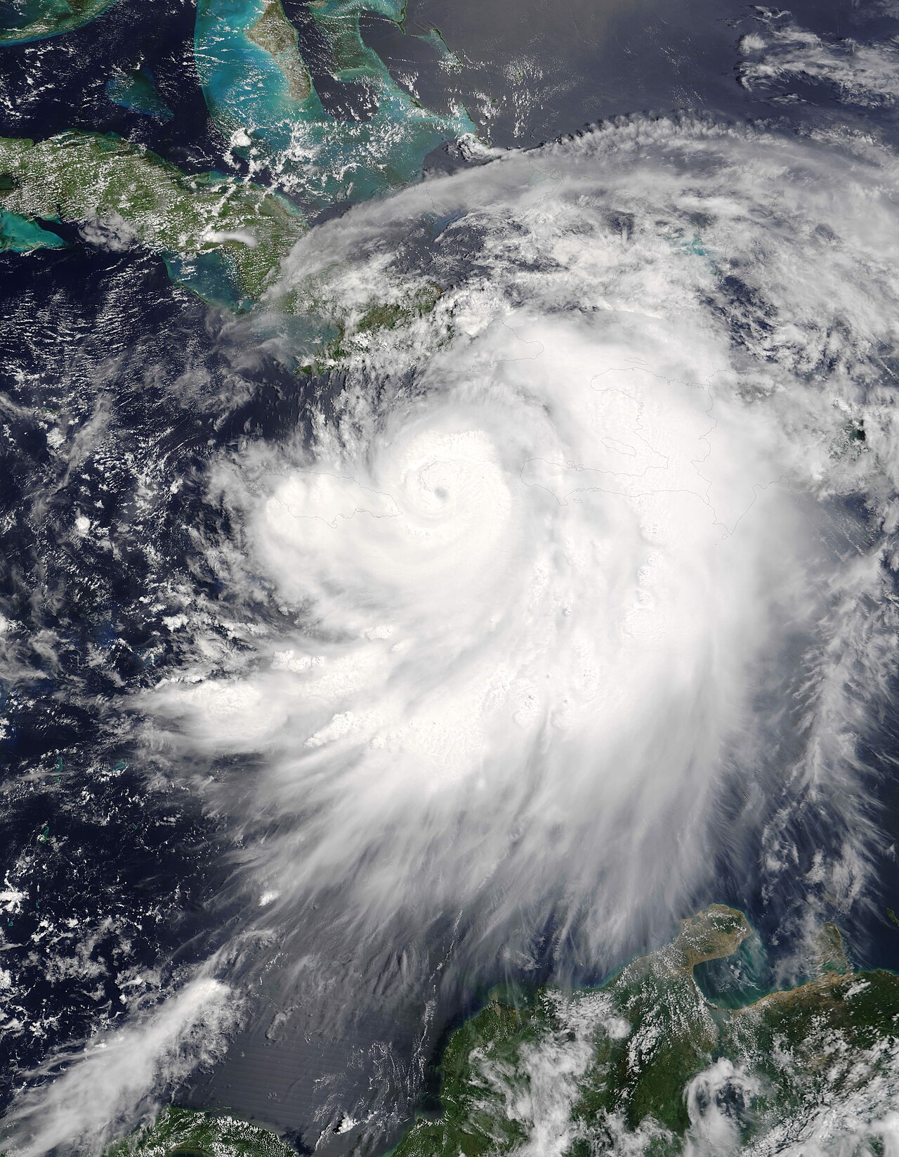 Hurricane Dennis from space — GOFLOW lit les courants cachés depuis l'espace