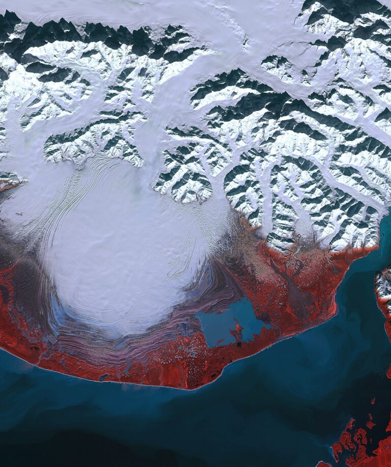 Malaspina Glacier ESA362703 — Glaciers fous : 3100 bombes à retardement