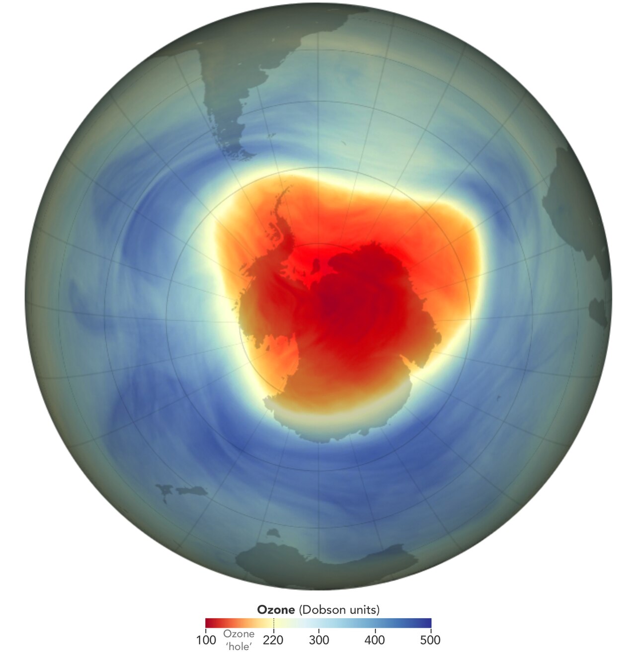 Ozone Hole Continues Healing in 2024 (153523) — Couche d'ozone : le retard inattendu